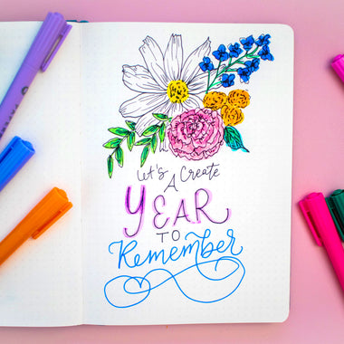 Lettering for Journalers: Tutorial & Tips Round-Up