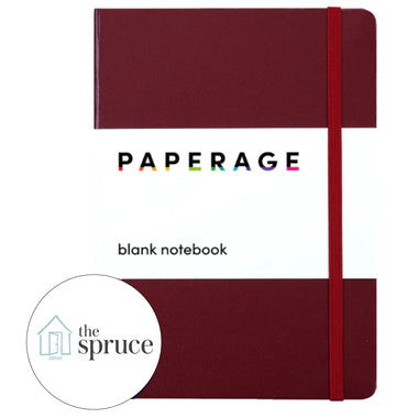 The Spruce: PAPERAGE Blank Notebook is The Best Unlined in The 16 Best Journals for Self Discovery