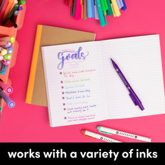 12 Pack Rainbow Spine Kraft Cover Composition Notebooks, Softcover (5.75 in x 8 in)