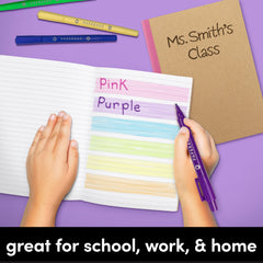 12 Pack Rainbow Spine Kraft Cover Composition Notebooks, Softcover (5.75 in x 8 in)