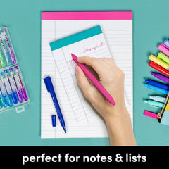 6 Pack Small Lined Legal Pads (5 in x 8 in)