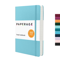 Hardcover Expanded Lined Journal Notebook (252 pages)