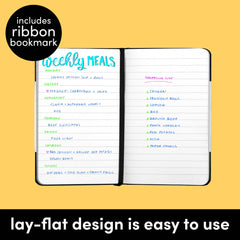 3 Pack Pocket Lined Journal Notebook, Hardcover (3.6 in x 5.6 in)