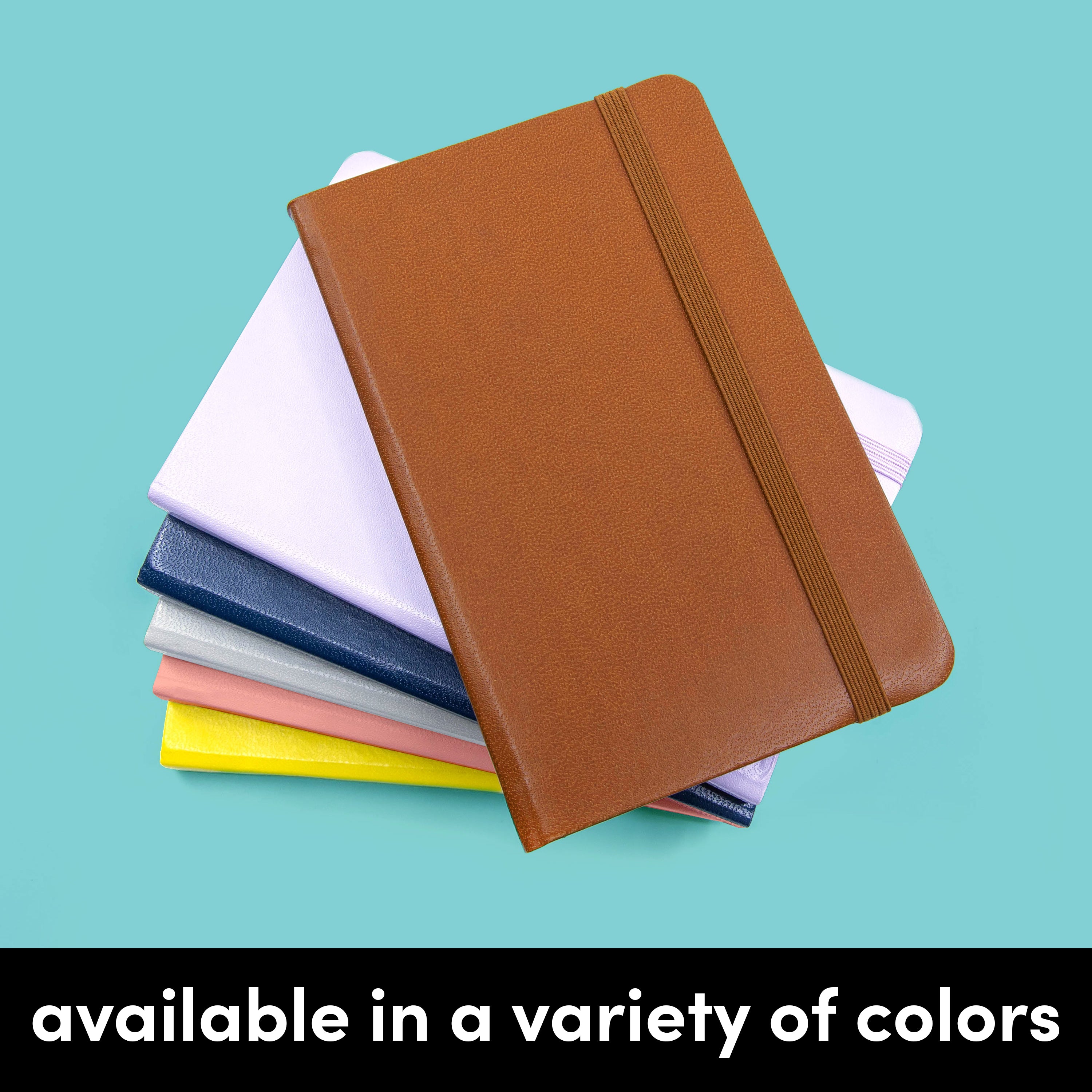 3 Pack Pocket Lined Journal Notebook, Hardcover (3.6 in x 5.6 in)