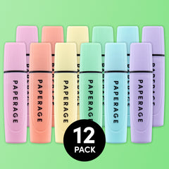 Pastel Recycled Highlighters (Broad Chisel Tip)