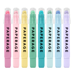 Pastel Gel Highlighters (11 mm Round Tip)
