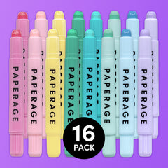 Pastel Gel Highlighters (11 mm Round Tip)