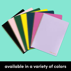 Undated Planner Notebook, Spiral Bound, Softcover (8.5 in x 11 in)