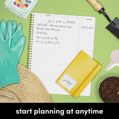 Undated Planner Notebook, Spiral Bound, Softcover (8.5 in x 11 in)