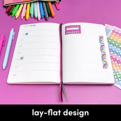 Undated Weekly & Monthly Planner, Hardcover (5.7 in x 8 in)