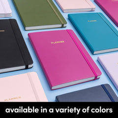 Undated Weekly & Monthly Planner, Hardcover (5.7 in x 8 in)