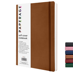 Large Lined Journal Notebook, Softcover (7.6 in x 10 in)