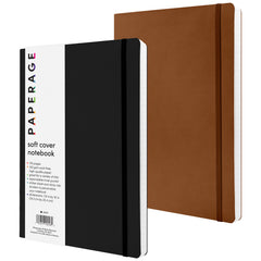Large Lined Journal Notebook, Softcover (7.6 in x 10 in)