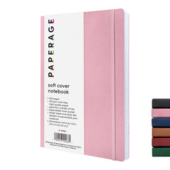 Small Lined Journal Notebook, Softcover (5.6 in x 7.9 in)