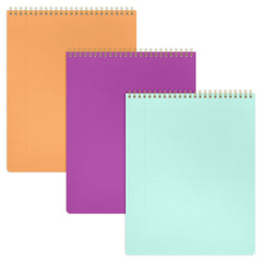 Top Spiral Bound Lined Notepads (8.5 in x 11 in)