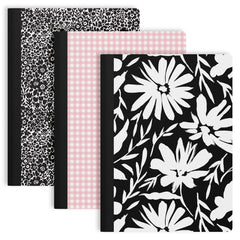 Decorative Cover Composition Notebooks, Softcovers (7.5 in x 10 in)
