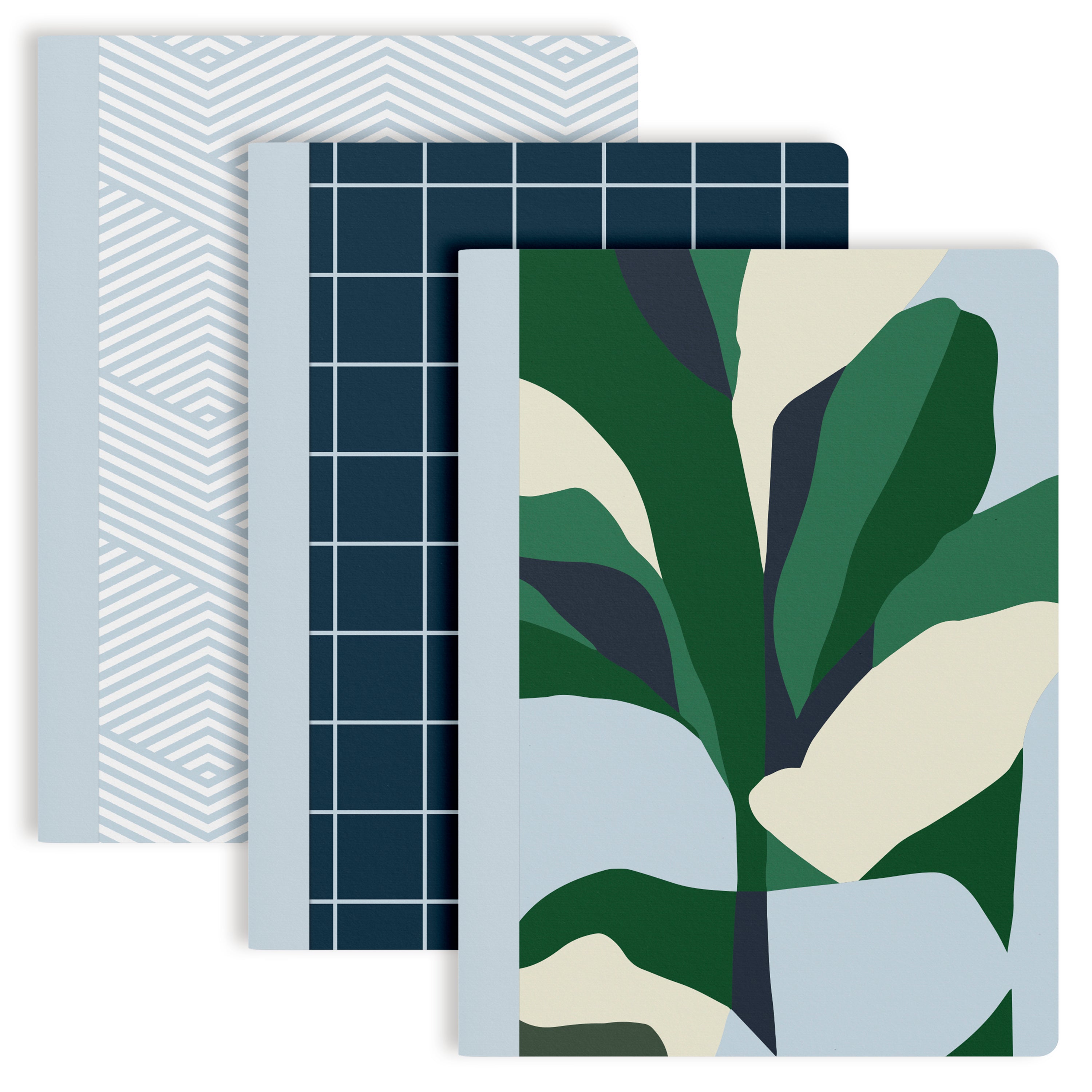 Decorative Cover Composition Notebooks, Softcovers (7.5 in x 10 in)