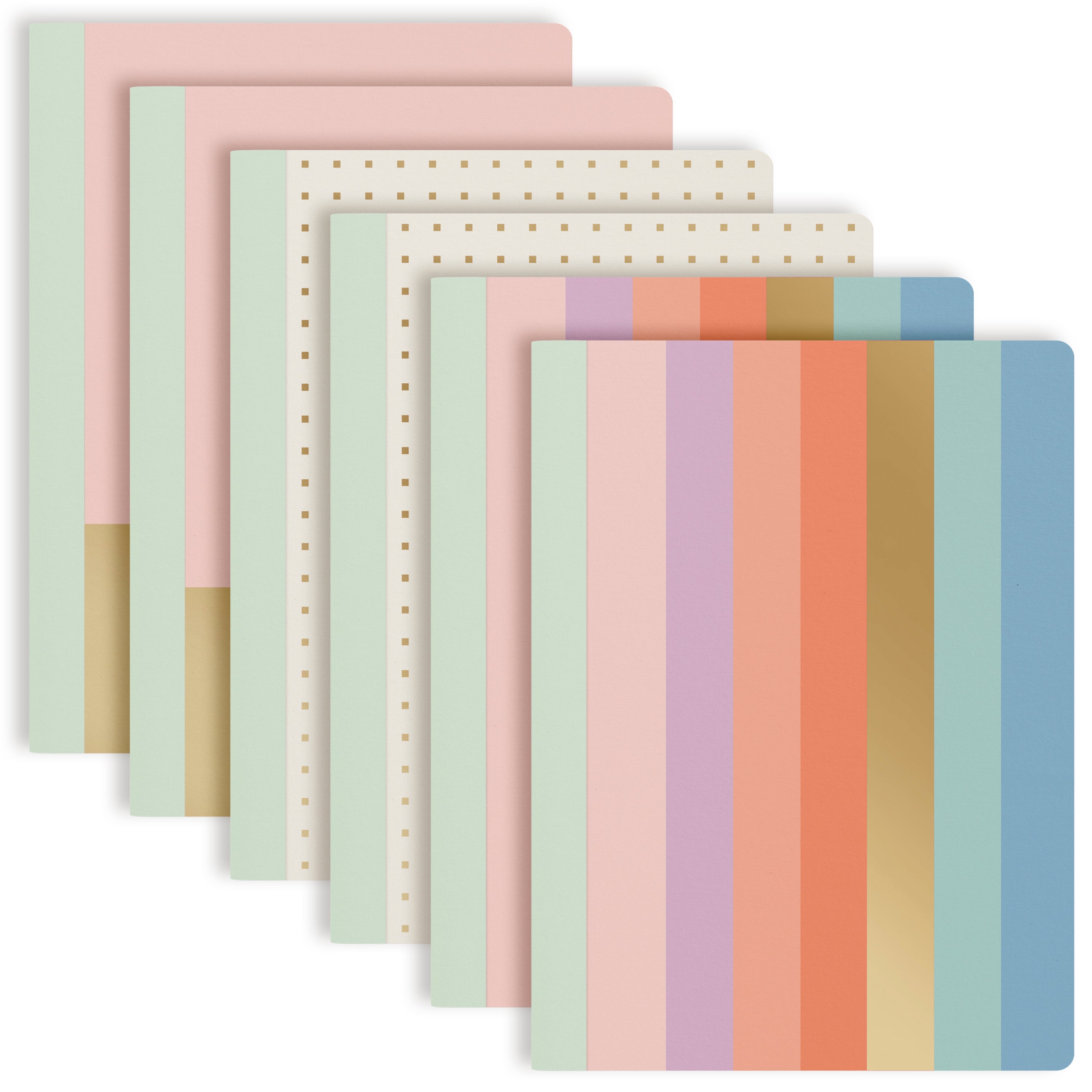 Decorative Cover Composition Notebooks, Softcovers (7.5 in x 10 in)