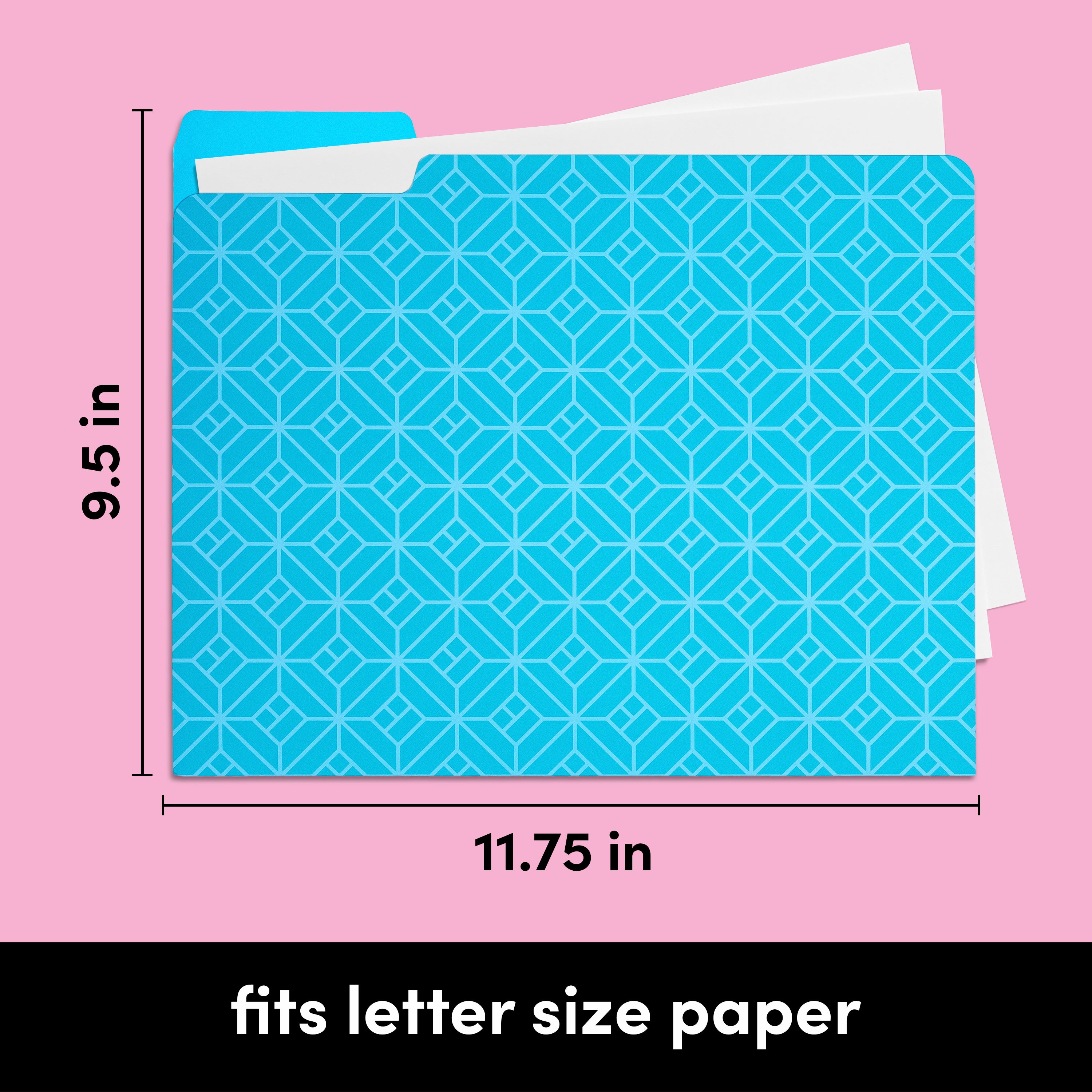Decorative File Folders (9.5 in x 11.75 in)