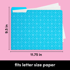 Decorative File Folders (9.5 in x 11.75 in)