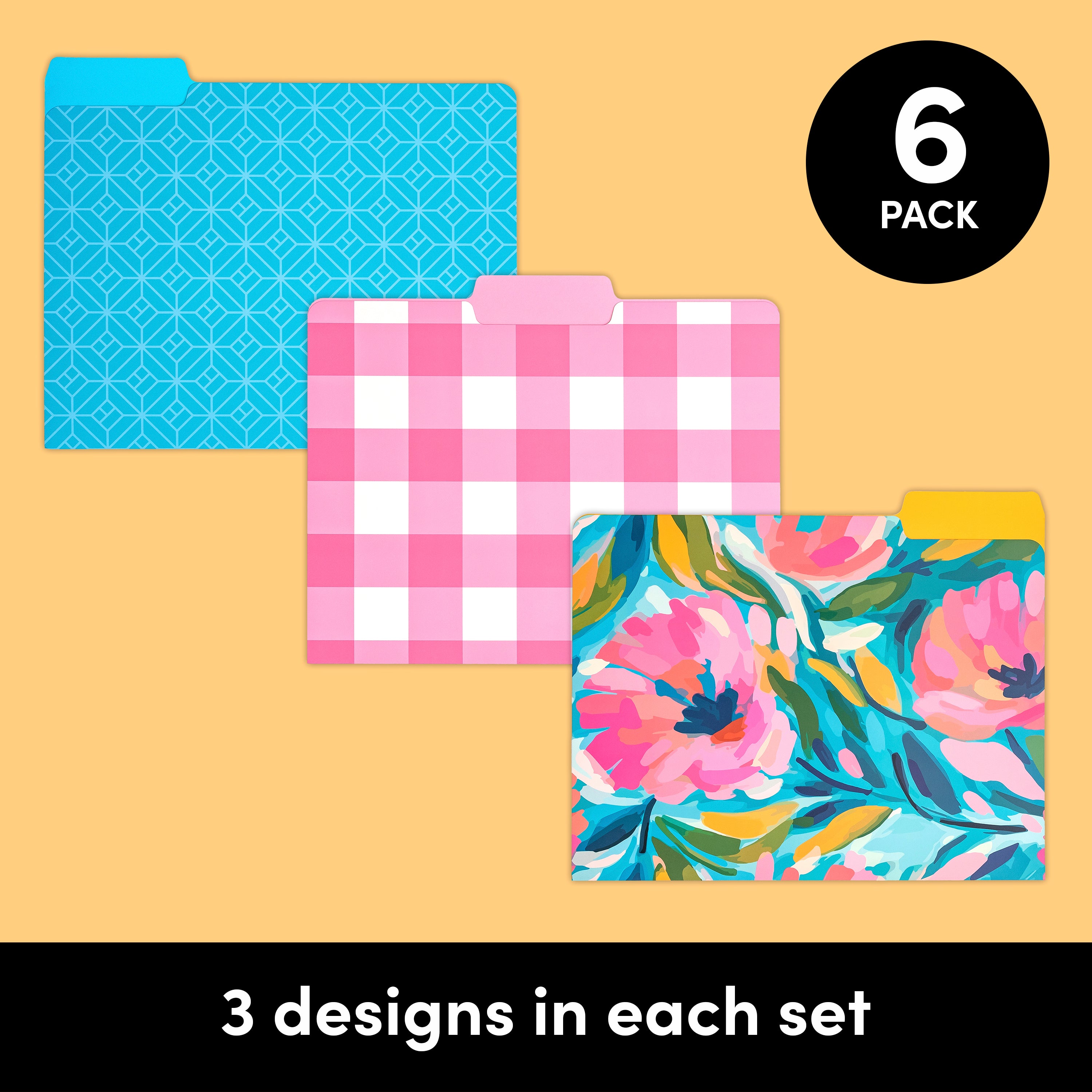 Decorative File Folders (9.5 in x 11.75 in)