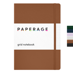 Grid Journal Graph Paper Notebook, Hardcover (5.6 in x 8 in)