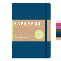 Recycled Blank Journal Notebook, Hardcover (5.6 in x 8 in)