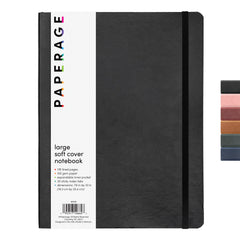 Large Lined Journal Notebook, Softcover (7.6 in x 10 in)