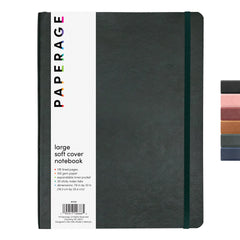 Large Lined Journal Notebook, Softcover (7.6 in x 10 in)