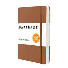 Hardcover Expanded Lined Journal Notebook (252 pages)
