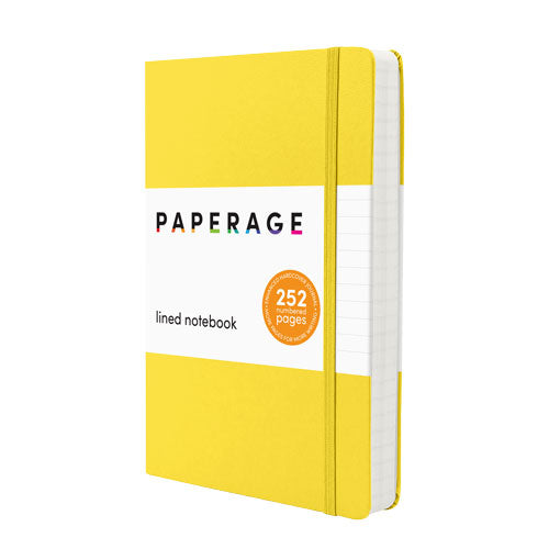Hardcover Expanded Lined Journal Notebook (252 pages)