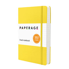 Hardcover Expanded Lined Journal Notebook (252 pages)