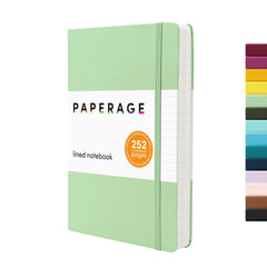 Hardcover Expanded Lined Journal Notebook (252 pages)