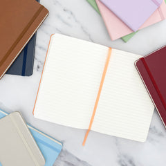 10 Pack Lined Journal Notebooks, Hardcover, (5.6 in x 8 in)