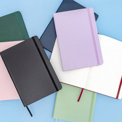 10 Pack Lined Journal Notebooks, Hardcover, (5.6 in x 8 in)