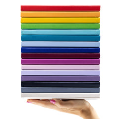 10 Pack Lined Journal Notebooks, Hardcover, (5.6 in x 8 in)