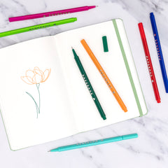 Blank Journal Notebook, Sketchbook, Hardcover (5.6 in x 8 in)