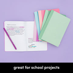 Color Cover Composition Notebooks, Softcover (5.75 in x 8 in)