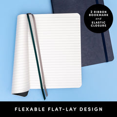 Medium Lined Journal Notebook, Softcover (5.6 in x 7.9 in)