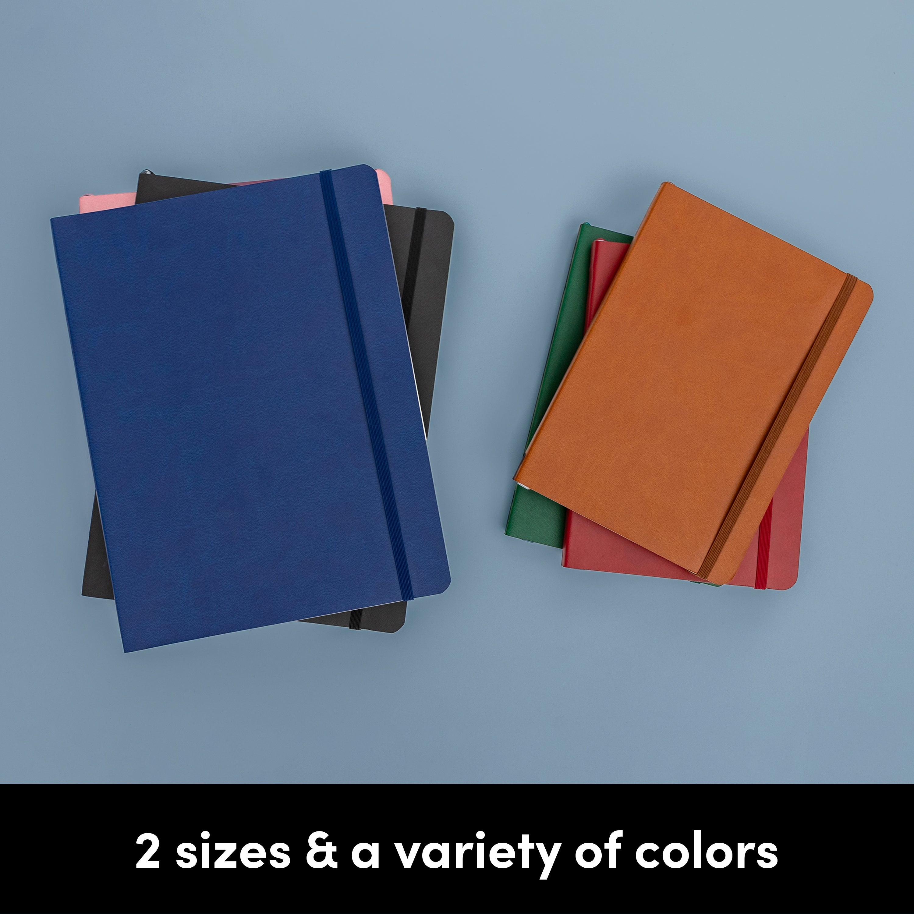 Large Lined Journal Notebook, Softcover (7.6 in x 10 in)