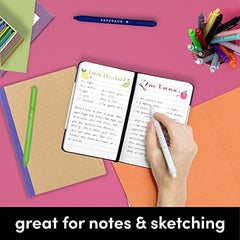 Pocket Size Lined Journal Notebook, Hardcover (3.7 in x 5.6 in)