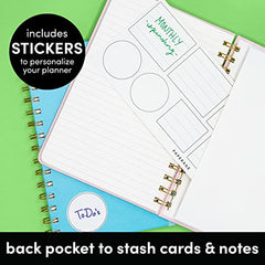 3 Pack Assorted Color Lined Journal Notebooks, Spiral Bound, Hardcover (5.5 in x 8 in)