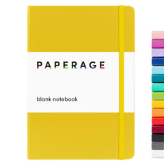 Blank Journal Notebook, Sketchbook, Hardcover (5.6 in x 8 in)