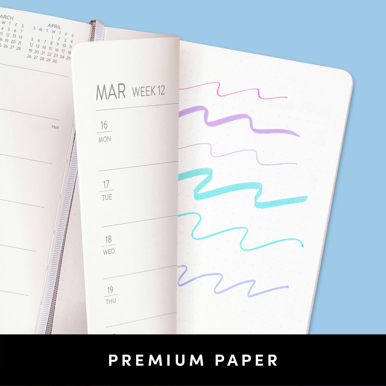 2026 Planner, Weekly & Monthly, 12-Month Hardcover, 5.6