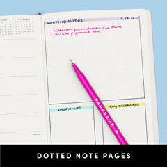 2026 Planner, Weekly & Monthly, 12-Month Hardcover, 5.6