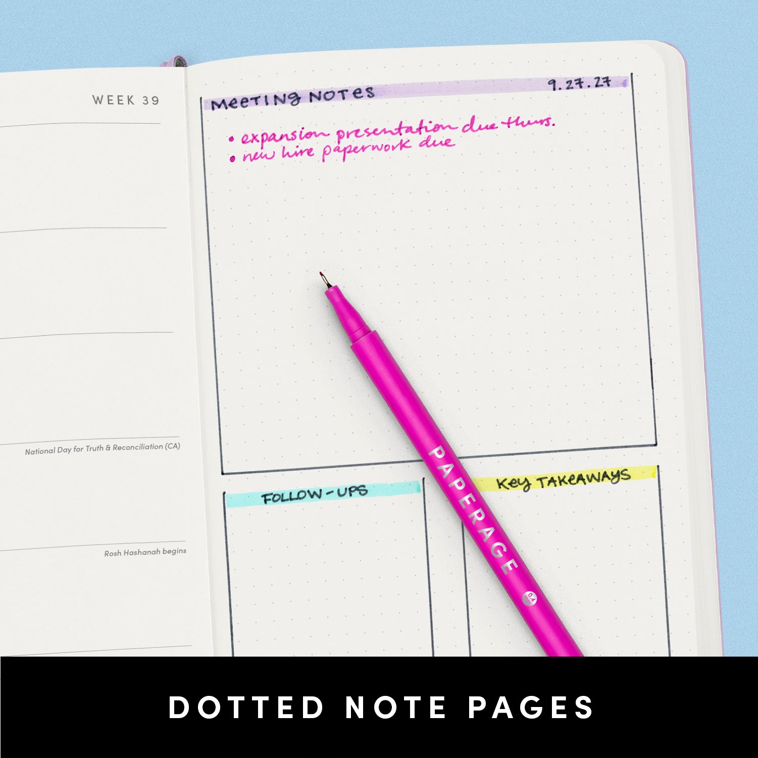 2027 Hardcover Weekly & Monthly Planner, (January 2027 - December 2027), 5.6 in x 8 in