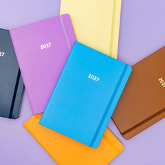 2027 Hardcover Weekly & Monthly Planner, (January 2027 - December 2027), 5.6 in x 8 in