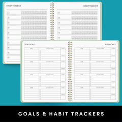 2-Year Spiral Planner 2026–2027, 24-Month, 8.7