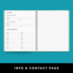 2-Year Spiral Planner 2026–2027, 24-Month, 8.7