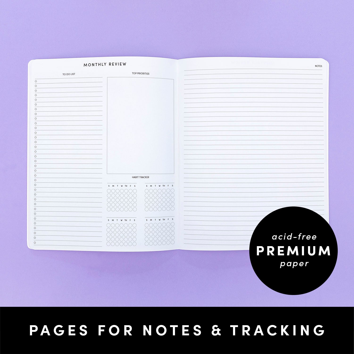 2026 Stitchbound Large Monthly Planner, 8